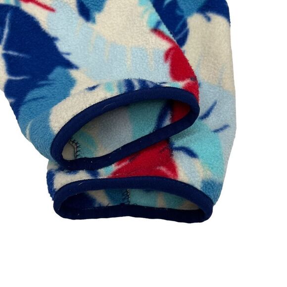 Patagonia Synchilla Feather Dance 1/4 Snap T Fleece Pullover Sweater Size Small - Picture 7 of 9